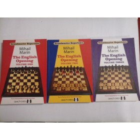 (Quality chess) (Sah de calitate) -Grandmaster  Repertoire 3;4;5; -  The English Opening (Deschiderea engleza) Volume one * Volume two * Volume three - Mihail Marin -  